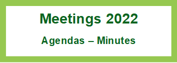 Link to agenda, meetings links and minutes of meetings in 2022s 