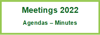 Link to agenda, meetings links and minutes of meetings in 2022s 